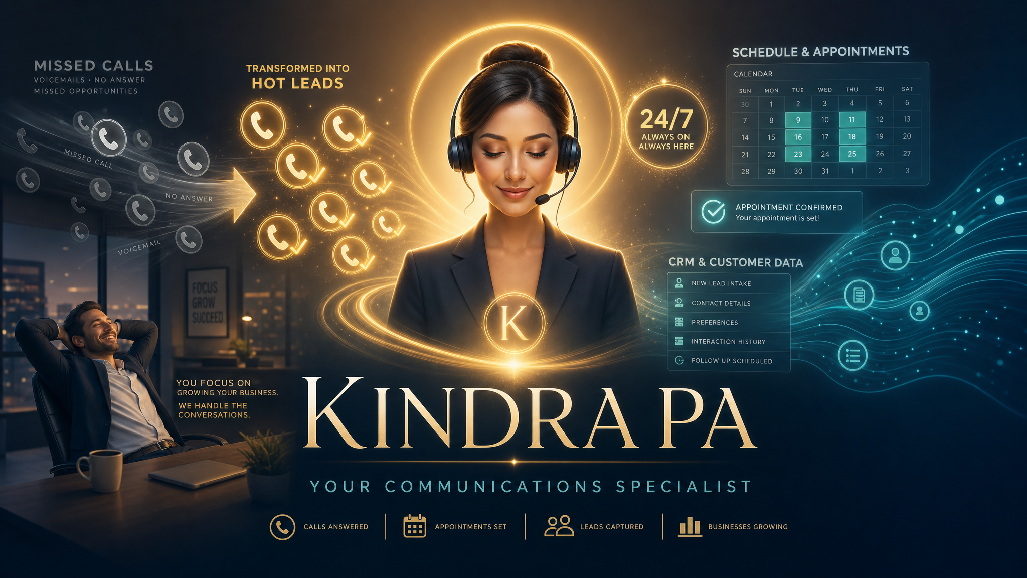 Kindra PA — AI Communications Specialist